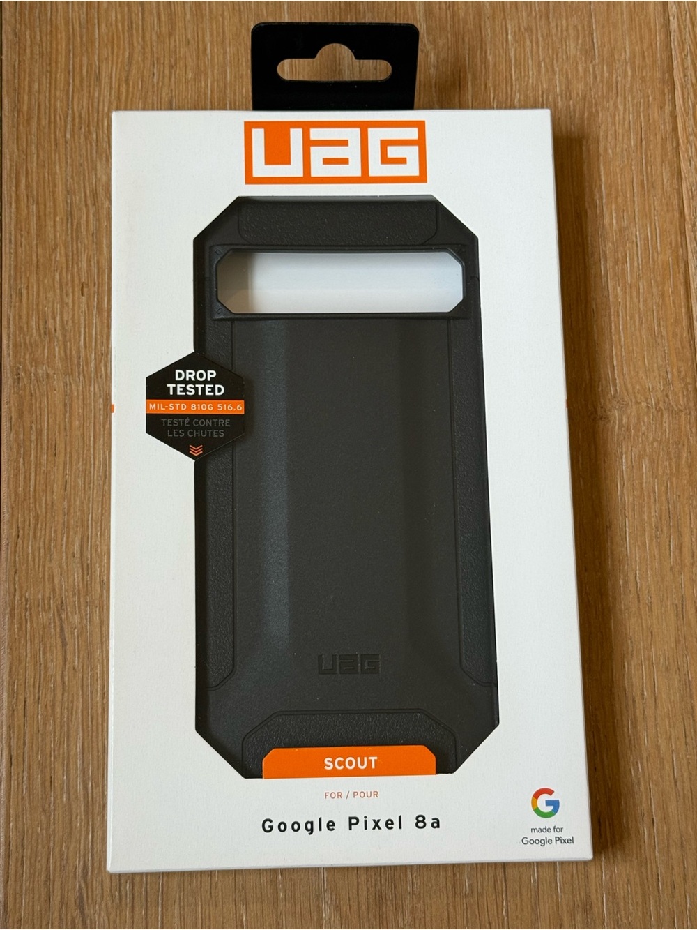 New UAG Urban Armor Gear
Scout Case for Google Pixel 8a - Black Case